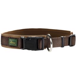 Neopren Halsband från Hunter i färgen brun caramel